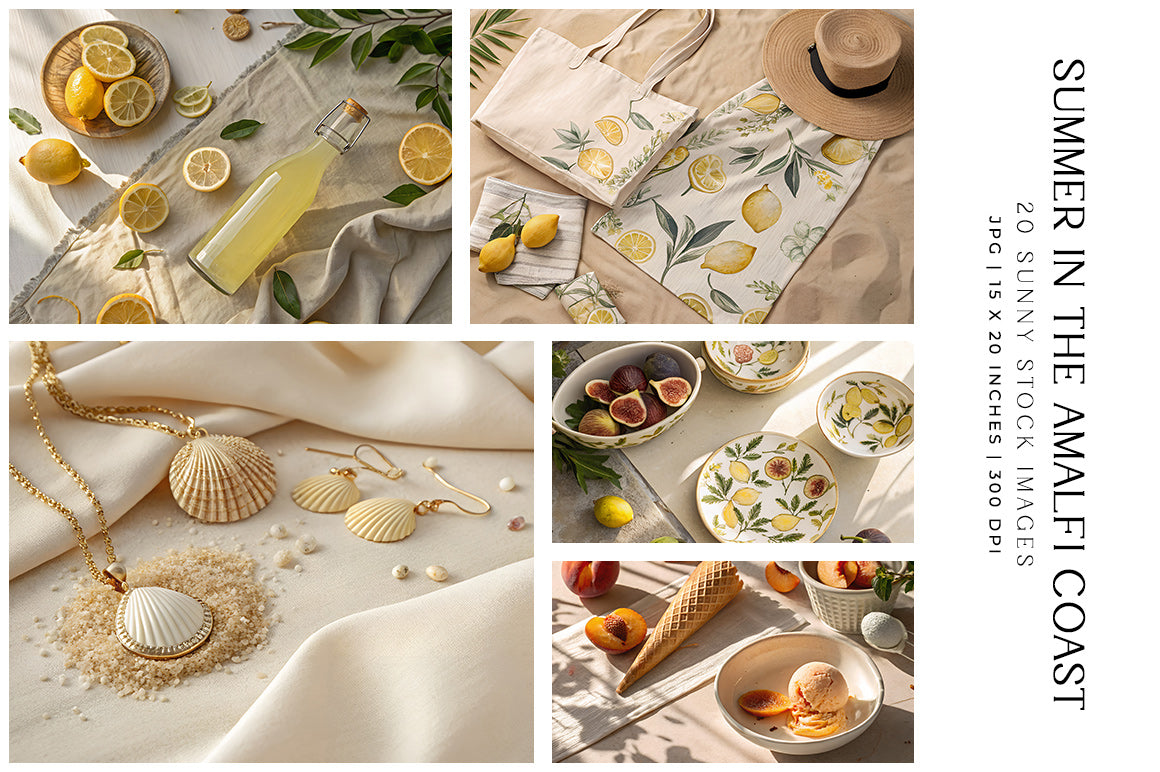 Summer in the Amalfi Coast - Stock Images