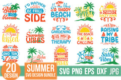 Summer SVG Bundle 6 - CraftNest - Digital Crafting and Art