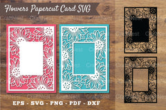Sunflower Papercut Card SVG Design Bundle - CraftNest - Digital Crafting and Art
