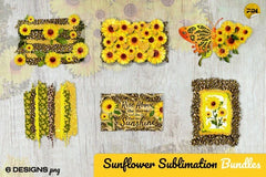 Sunflower Clipart Bundle - CraftNest - Digital Crafting and Art