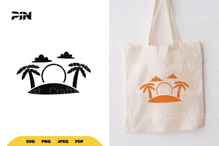 Sunset SVG Bundle - CraftNest - Digital Crafting and Art