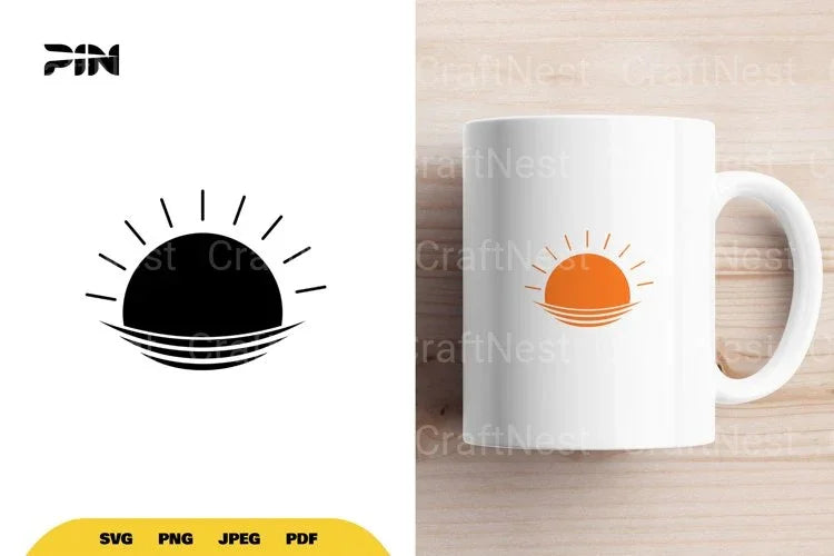 Sunset SVG Bundle - CraftNest - Digital Crafting and Art