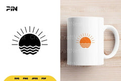 Sunset Cut File SVG Bundle - CraftNest - Digital Crafting and Art