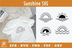 Sunshine Summer Silhouette Clipart Bundle - CraftNest - Digital Crafting and Art