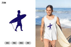 Surfing Icon Logo Clipart Bundle - CraftNest - Digital Crafting and Art