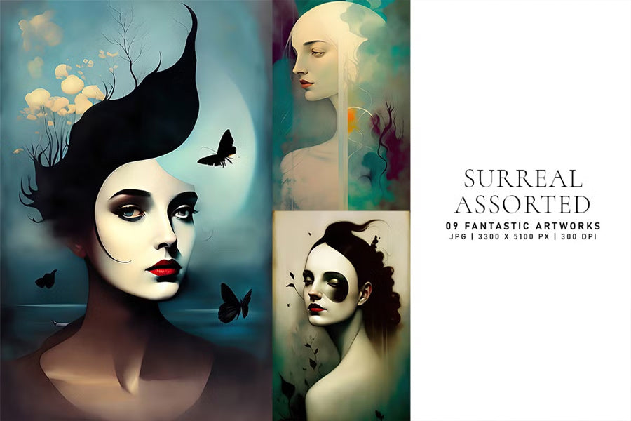 Surreal Assorted - Wall Art