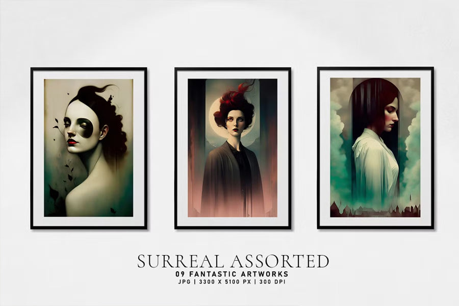 Surreal Assorted - Wall Art