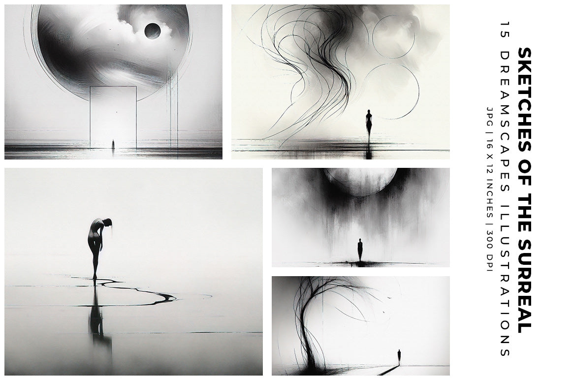 Surreal Sketches - Wall Art