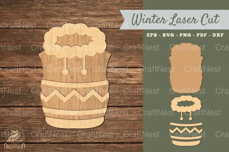 Laser Cut Sweater Decoration SVG Bundle - CraftNest - Digital Crafting and Art