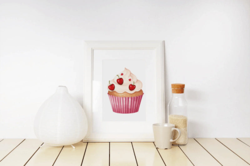 Sweet Valentines Cupcakes Clipart Bundle - CraftNest - Digital Crafting and Art