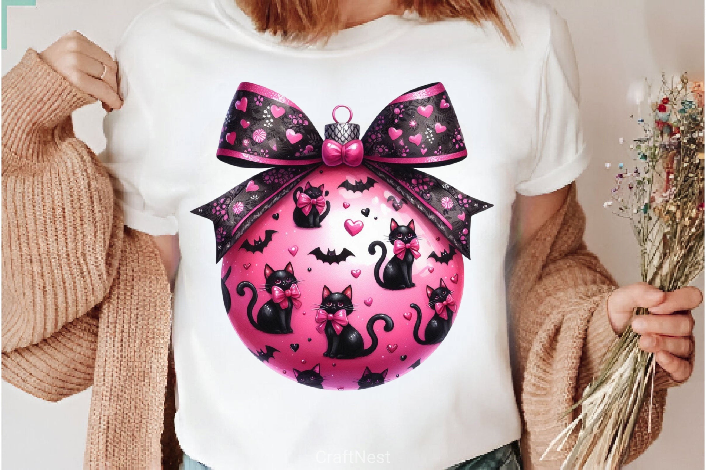 Gothic Baubles Halloween Clipart Bundle - CraftNest - Digital Crafting and Art