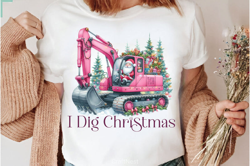 I Dig Christmas Merry Christmas Clipart Bundle 3 - CraftNest - Digital Crafting and Art