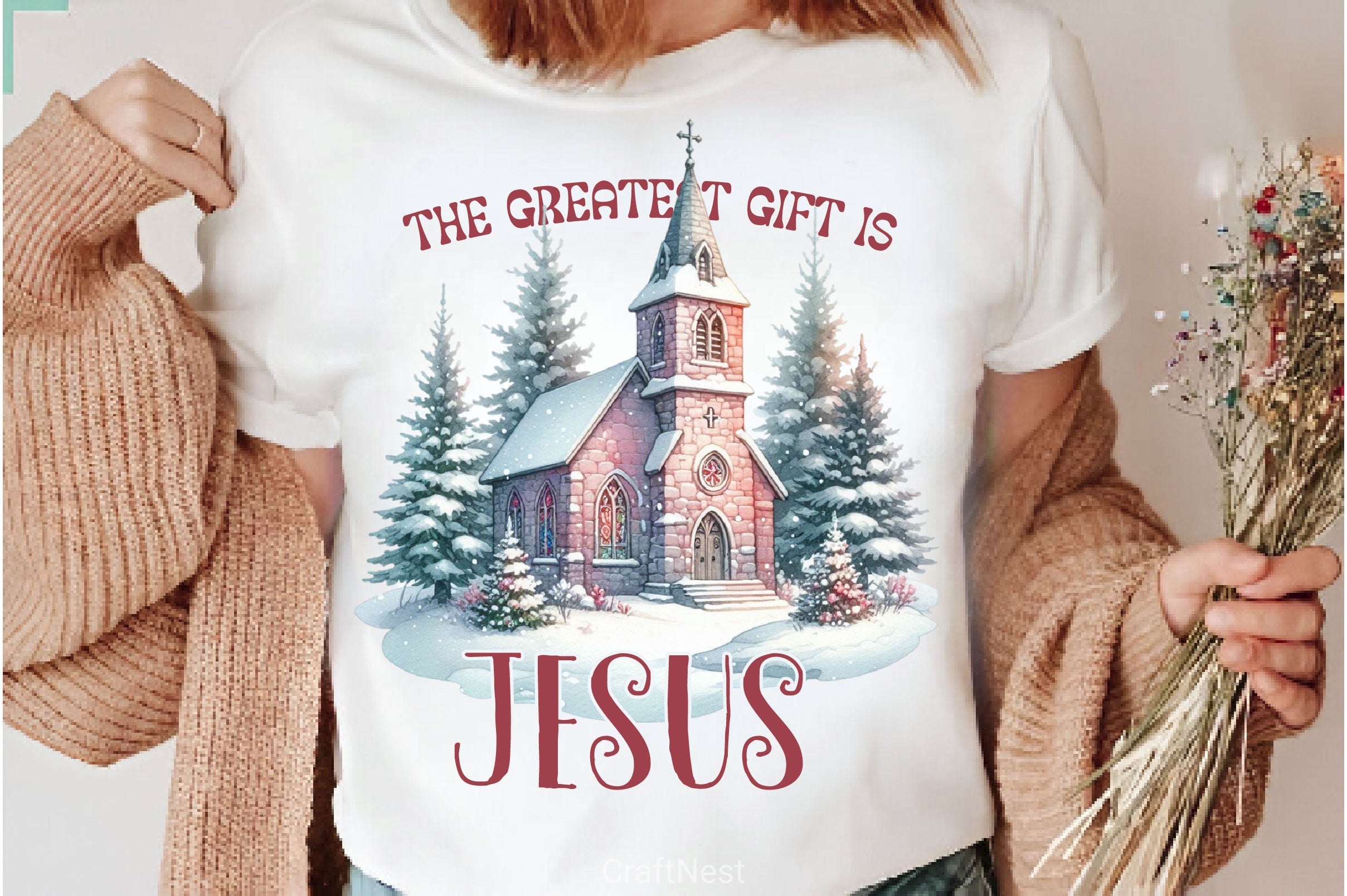 The Greatest Gift Is Jesus Clipart Bundle 2 - CraftNest - Digital Crafting and Art