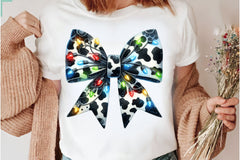 Coquette Christmas Bow Lights Bow Clipart Bundle 6 - CraftNest - Digital Crafting and Art