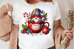 Christmas Hot Cocoa Gnomes Clipart Bundle 3 - CraftNest - Digital Crafting and Art