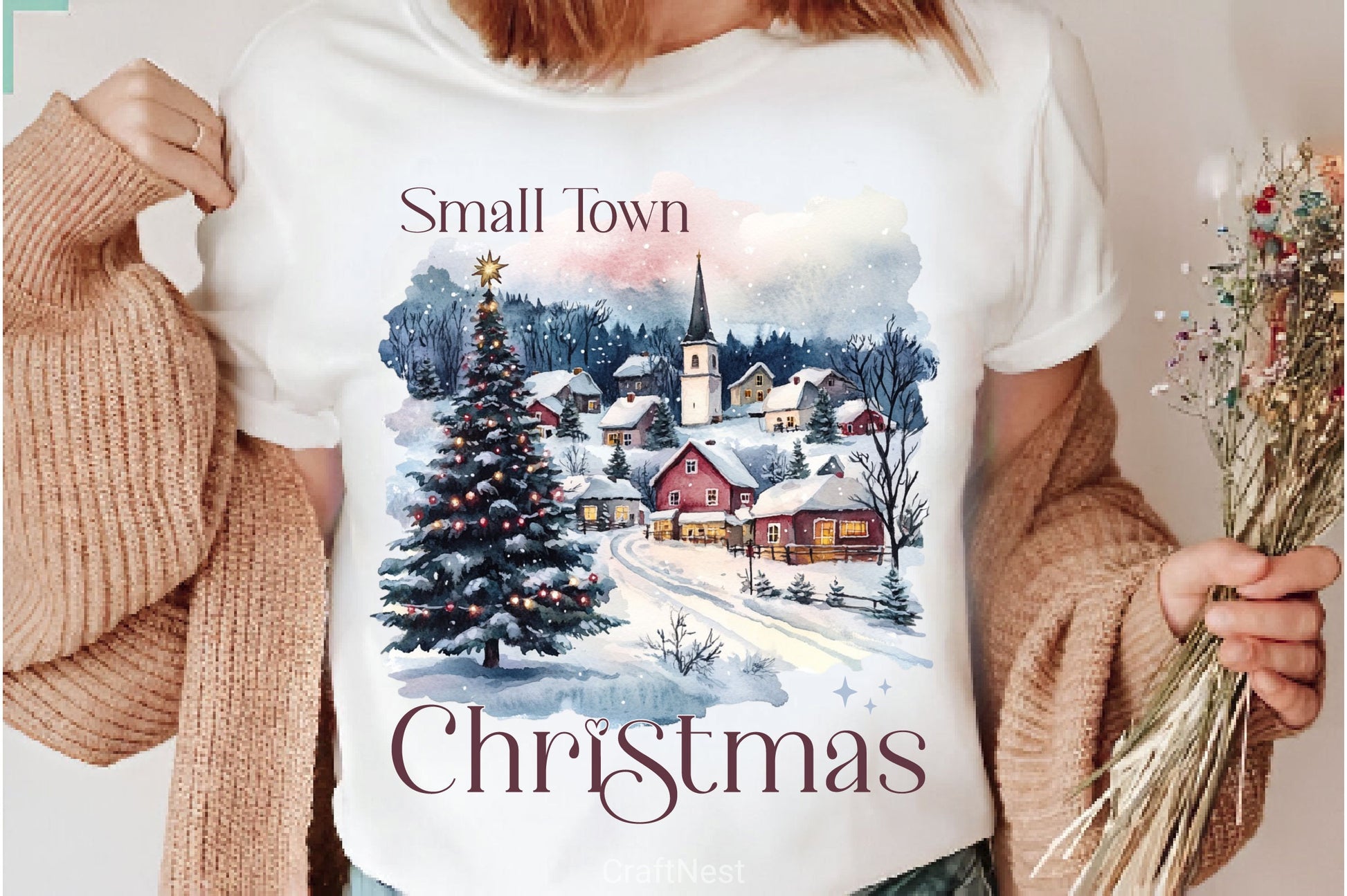 Small Town Christmas Clipart Bundle 2 - CraftNest - Digital Crafting and Art