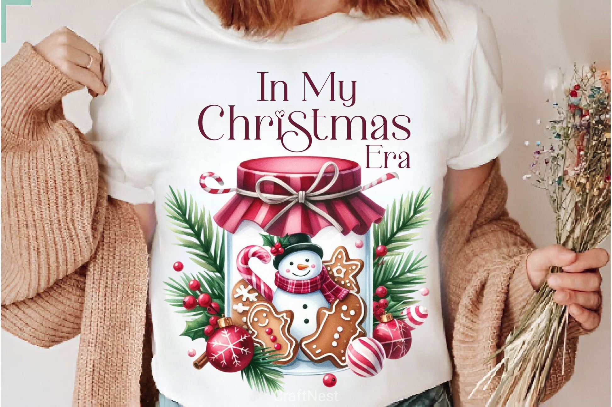 In My Christmas Era Merry Christmas Clipart Bundle 2 - CraftNest - Digital Crafting and Art