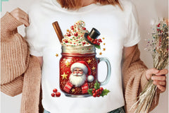 Christmas Popcorn Coffee Clipart Bundle 3 - CraftNest - Digital Crafting and Art