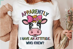 Funny Highland Cow Cute Cow Clipart Bundle - CraftNest - Digital Crafting and Art