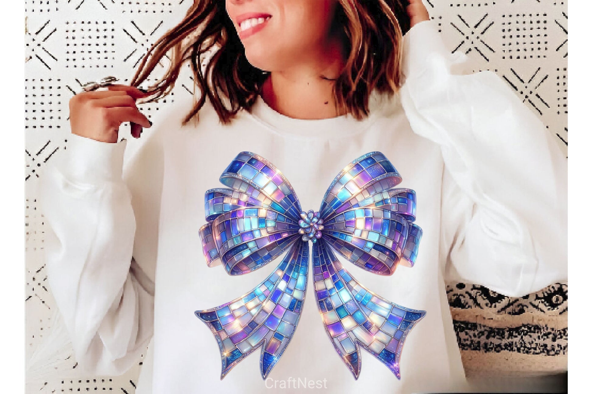 Coquette Christmas Bow Lights Bow Clipart Bundle 5 - CraftNest - Digital Crafting and Art