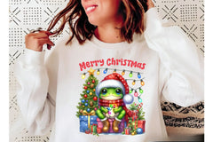 Frog Christmas Merry Christmas Clipart Bundle 2 - CraftNest - Digital Crafting and Art