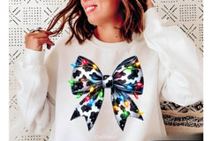 Coquette Christmas Bow Lights Bow Clipart Bundle - CraftNest - Digital Crafting and Art