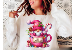 Christmas Hot Cocoa Gnomes Clipart Bundle 1 - CraftNest - Digital Crafting and Art