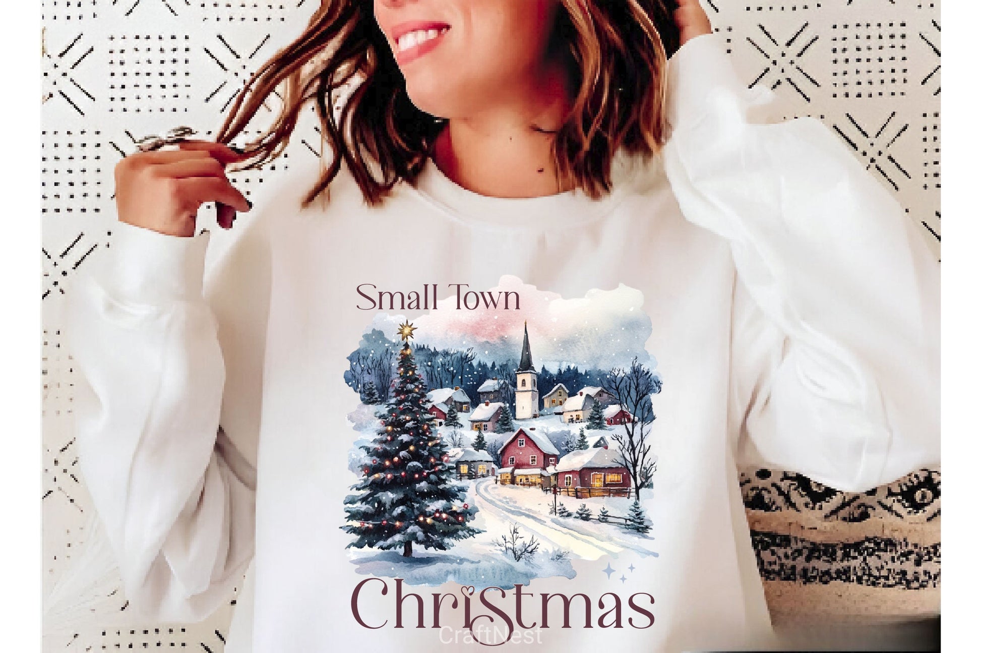 Small Town Christmas Clipart Bundle 2 - CraftNest - Digital Crafting and Art