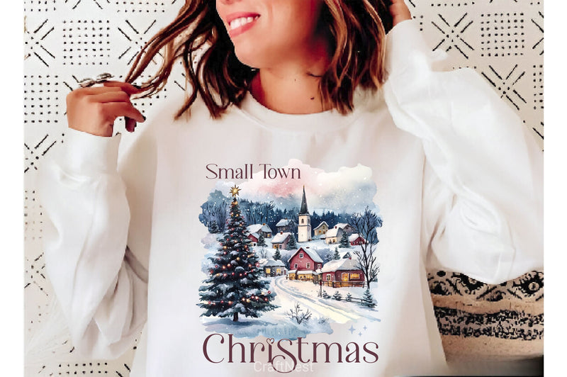 Small Town Christmas Clipart Bundle 2 - CraftNest - Digital Crafting and Art
