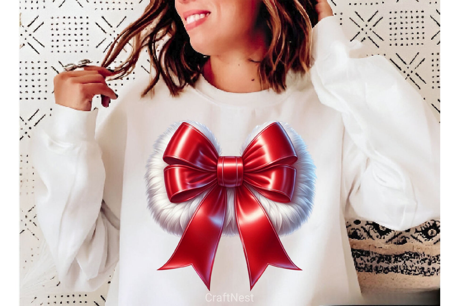 Coquette Christmas Bow Clipart Bundle 4 - CraftNest - Digital Crafting and Art