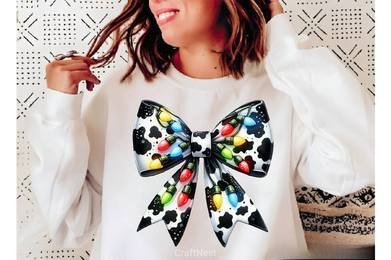 Coquette Christmas Bow Clipart Bundle 2 - CraftNest - Digital Crafting and Art