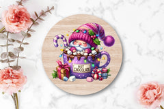 Christmas Hot Cocoa Gnomes Clipart Bundle 5 - CraftNest - Digital Crafting and Art