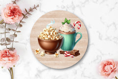 Christmas Ice Cream Cherry Milkshake Clipart Bundle 2 - CraftNest - Digital Crafting and Art
