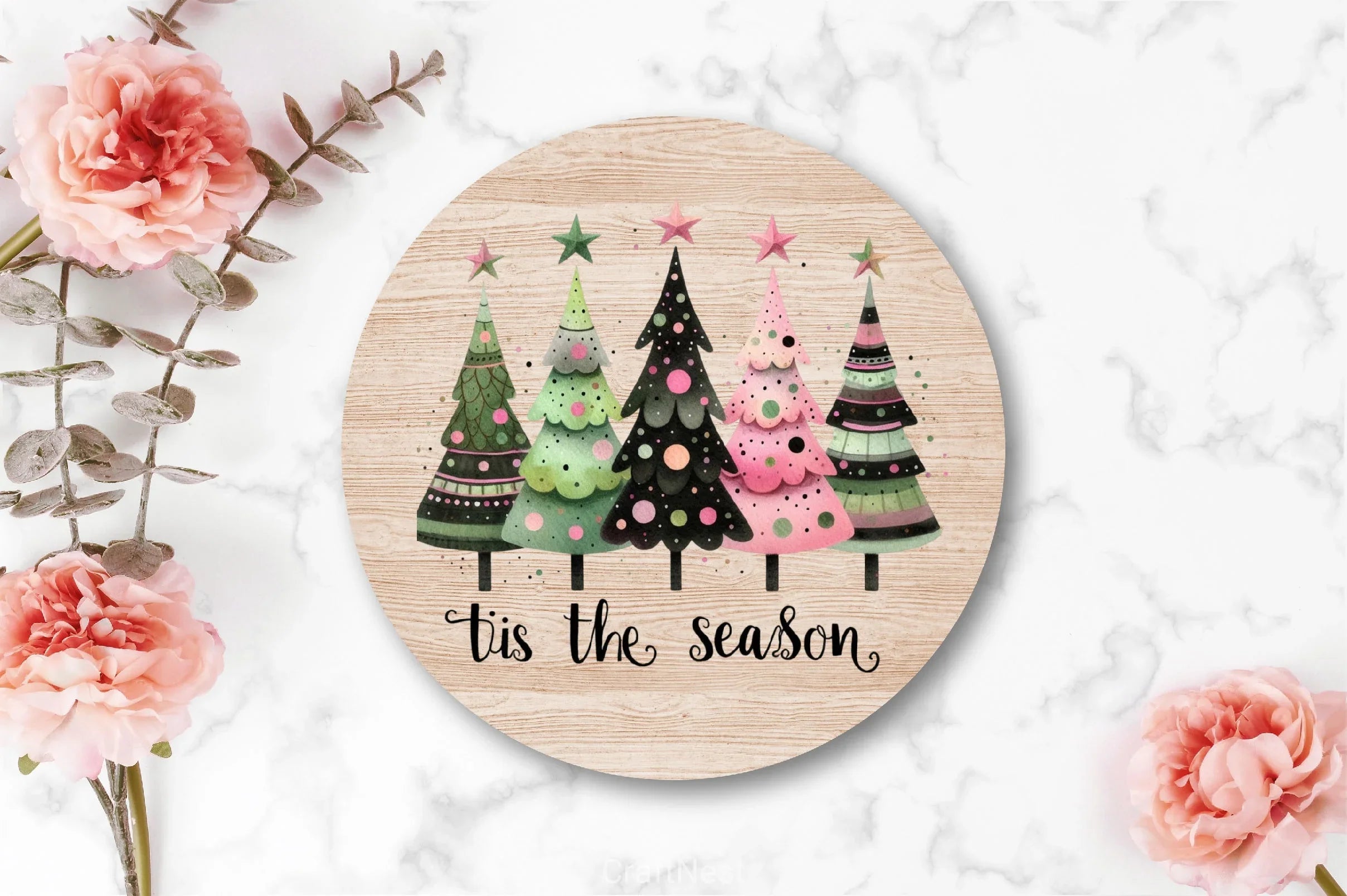 Christmas Trees Clipart Bundle 3 - CraftNest - Digital Crafting and Art