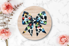 Coquette Christmas Bow Lights Bow Clipart Bundle 6 - CraftNest - Digital Crafting and Art