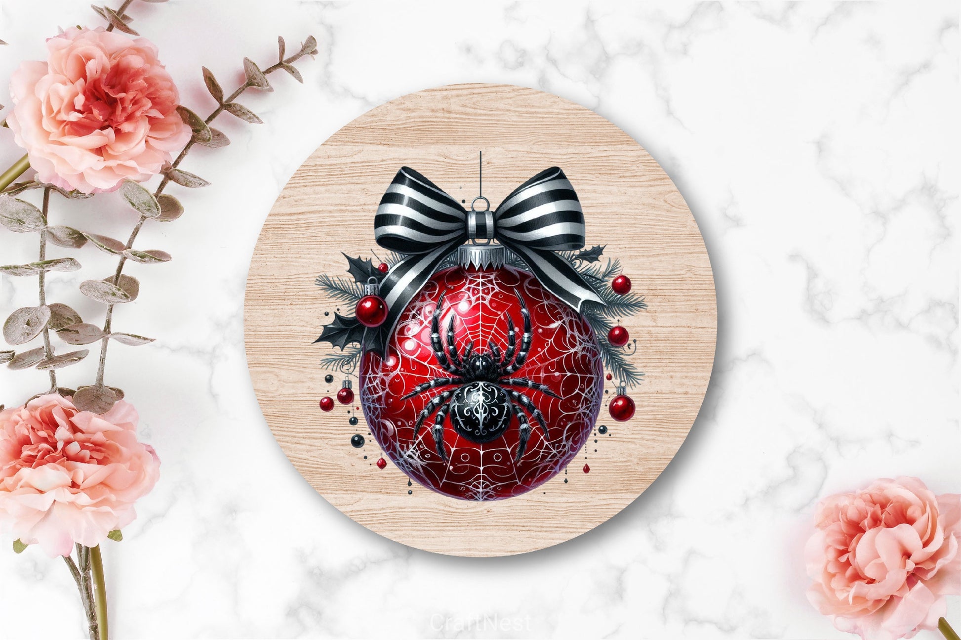 Gothic Baubles Halloween Clipart Bundle 1 - CraftNest - Digital Crafting and Art