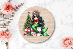 Christmas Girl Mermaid Clipart Bundle - CraftNest - Digital Crafting and Art