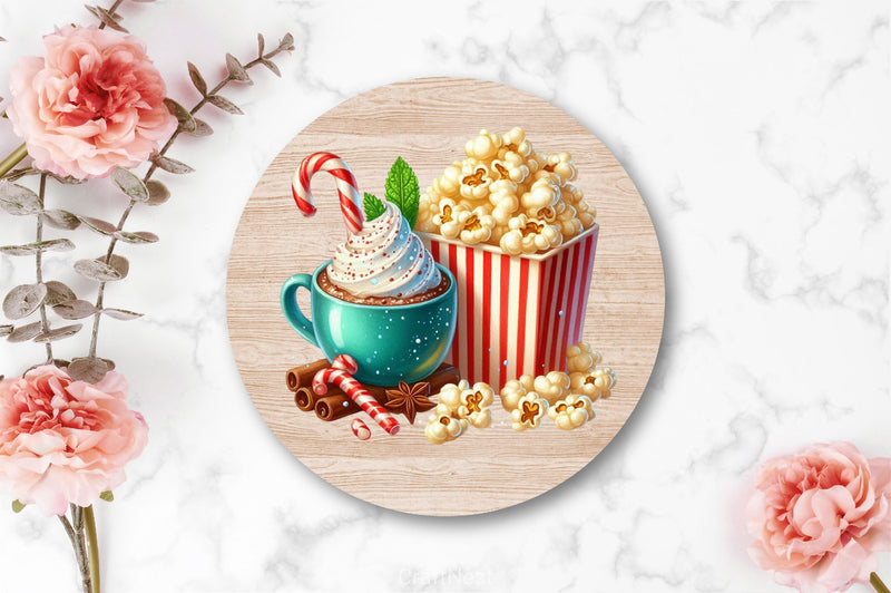 Christmas Ice Cream Cherry Milkshake Clipart Bundle 7 - CraftNest - Digital Crafting and Art