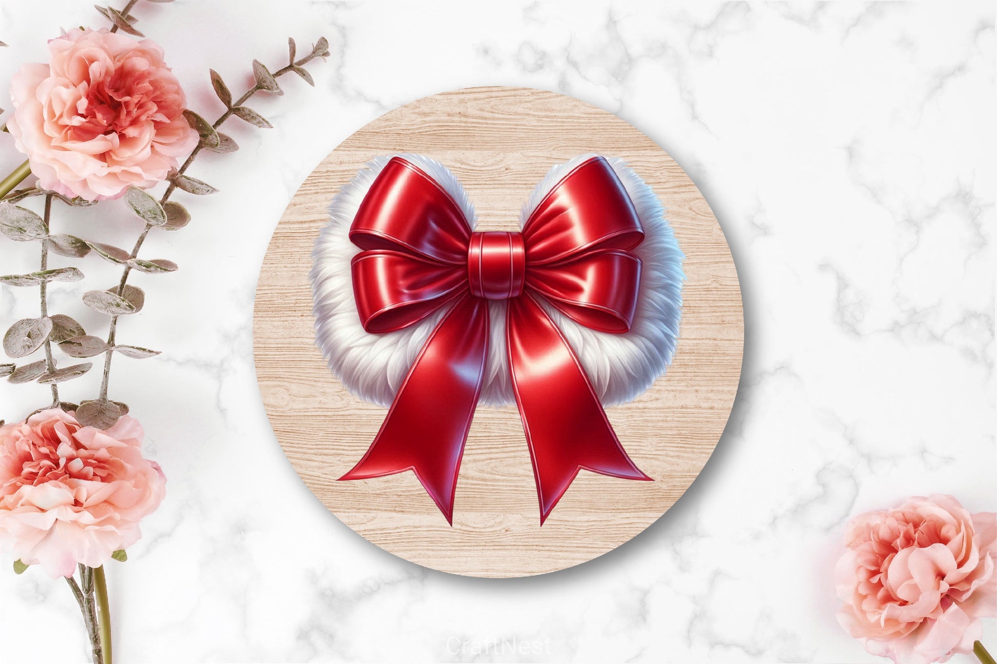 Coquette Christmas Bow Clipart Bundle 4 - CraftNest - Digital Crafting and Art