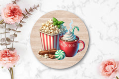 Christmas Popcorn Coffee Clipart Bundle 2 - CraftNest - Digital Crafting and Art