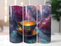 Tea Time 3 Tumbler Wrap - CraftNest - Digital Crafting and Art