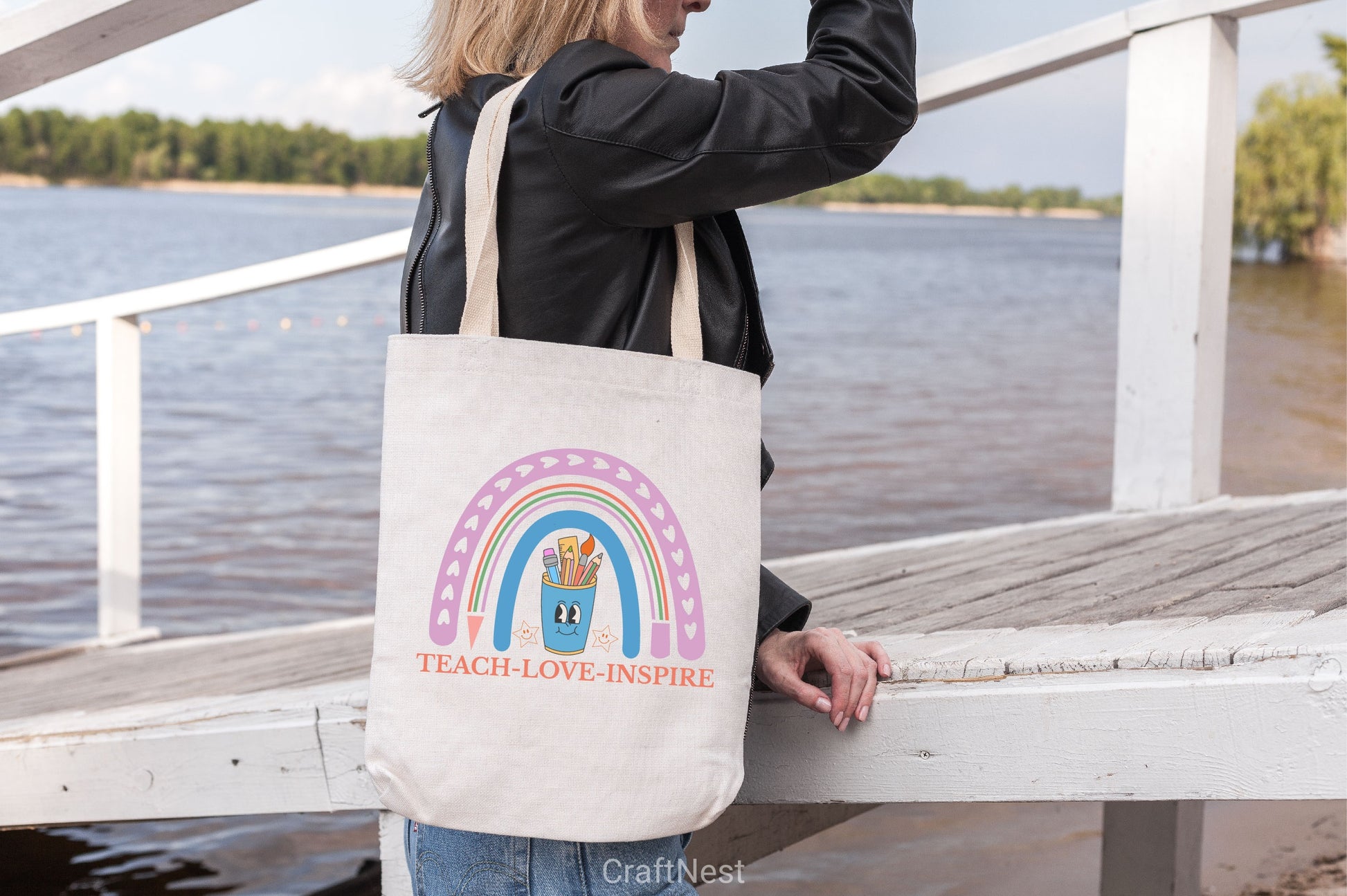 Teach Love Inspire SVG Bundle - CraftNest - Digital Crafting and Art