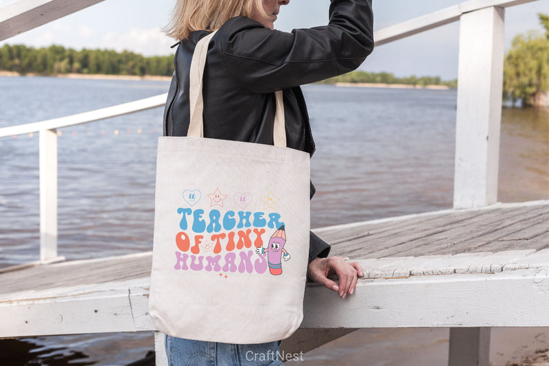 Teacher Of Tiny Humans SVG Bundle - CraftNest - Digital Crafting and Art