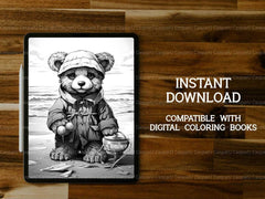 Teddy Bear Coloring Books - CraftNest