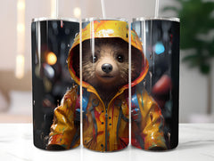 Teddy Bear Spring 2 Tumbler Wrap - CraftNest