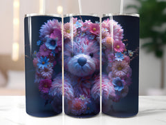 Teddy Bear Easter 1  Tumbler Wrap - CraftNest