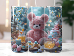 Teddy Bear Easter 2 Tumbler Wrap - CraftNest