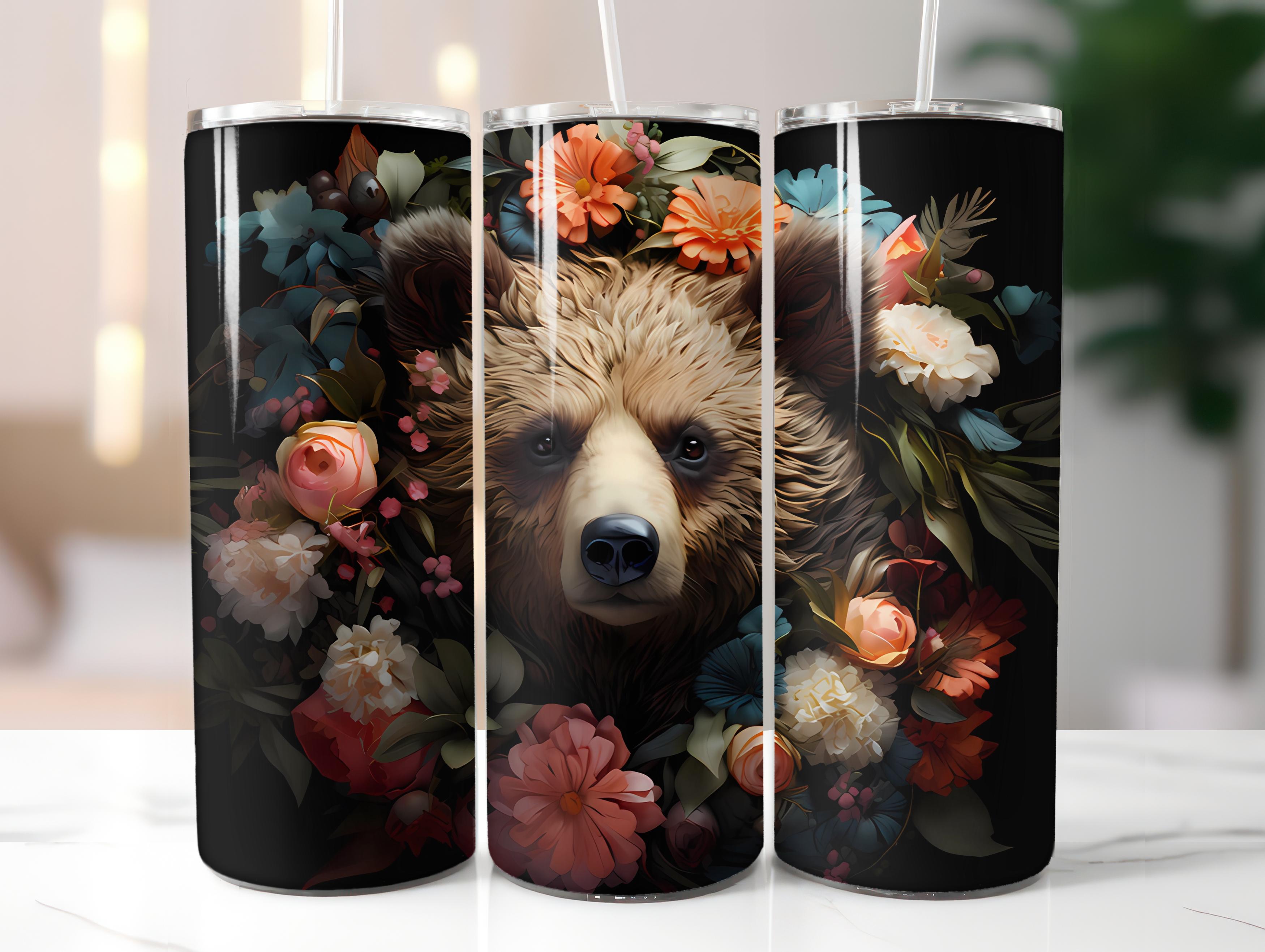 Teddy Bear Spring 3 Tumbler Wrap - CraftNest