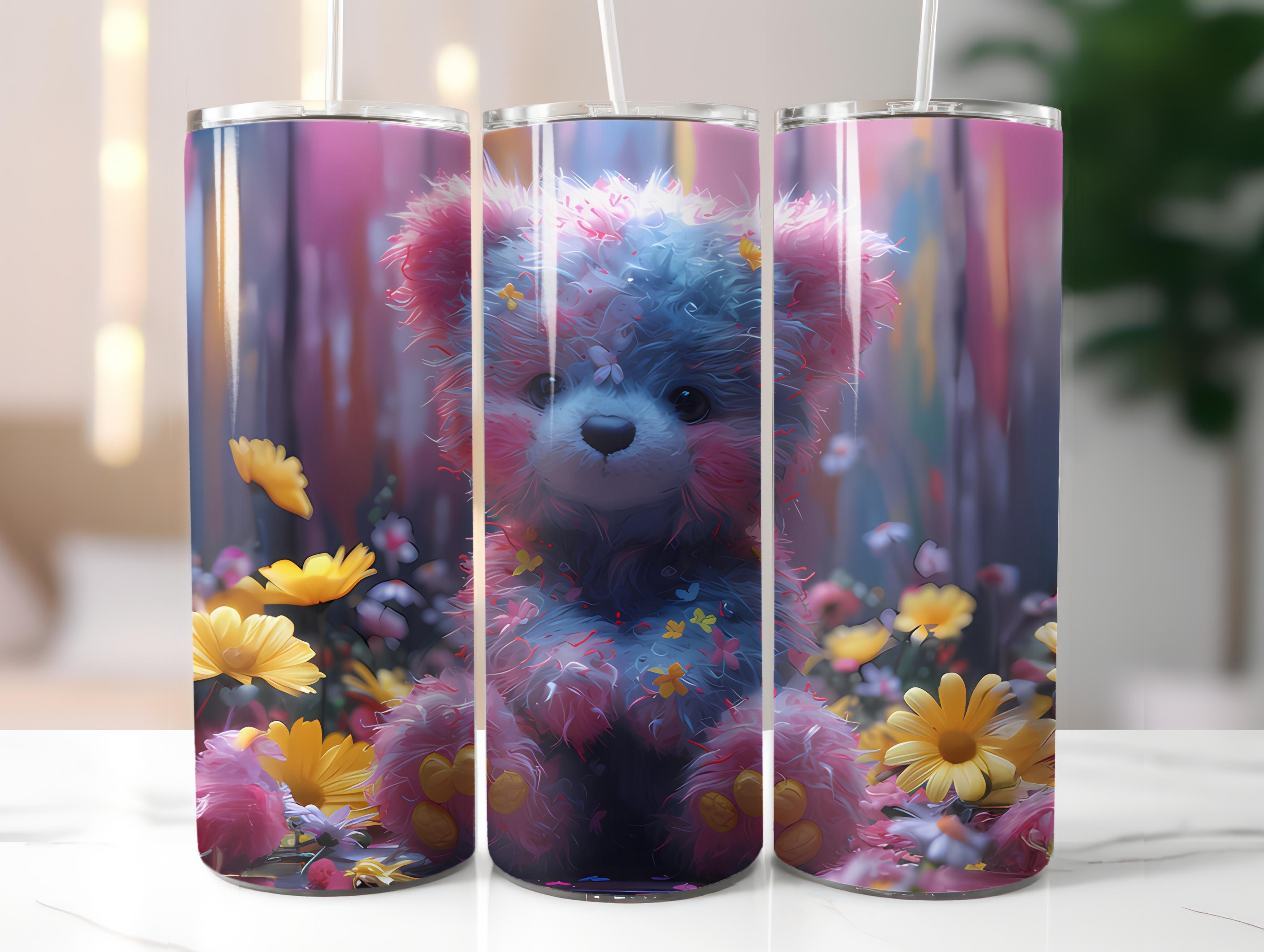 Teddy Bear Easter 4 Tumbler Wrap - CraftNest