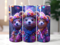 Teddy Bear Easter 2 Tumbler Wrap - CraftNest